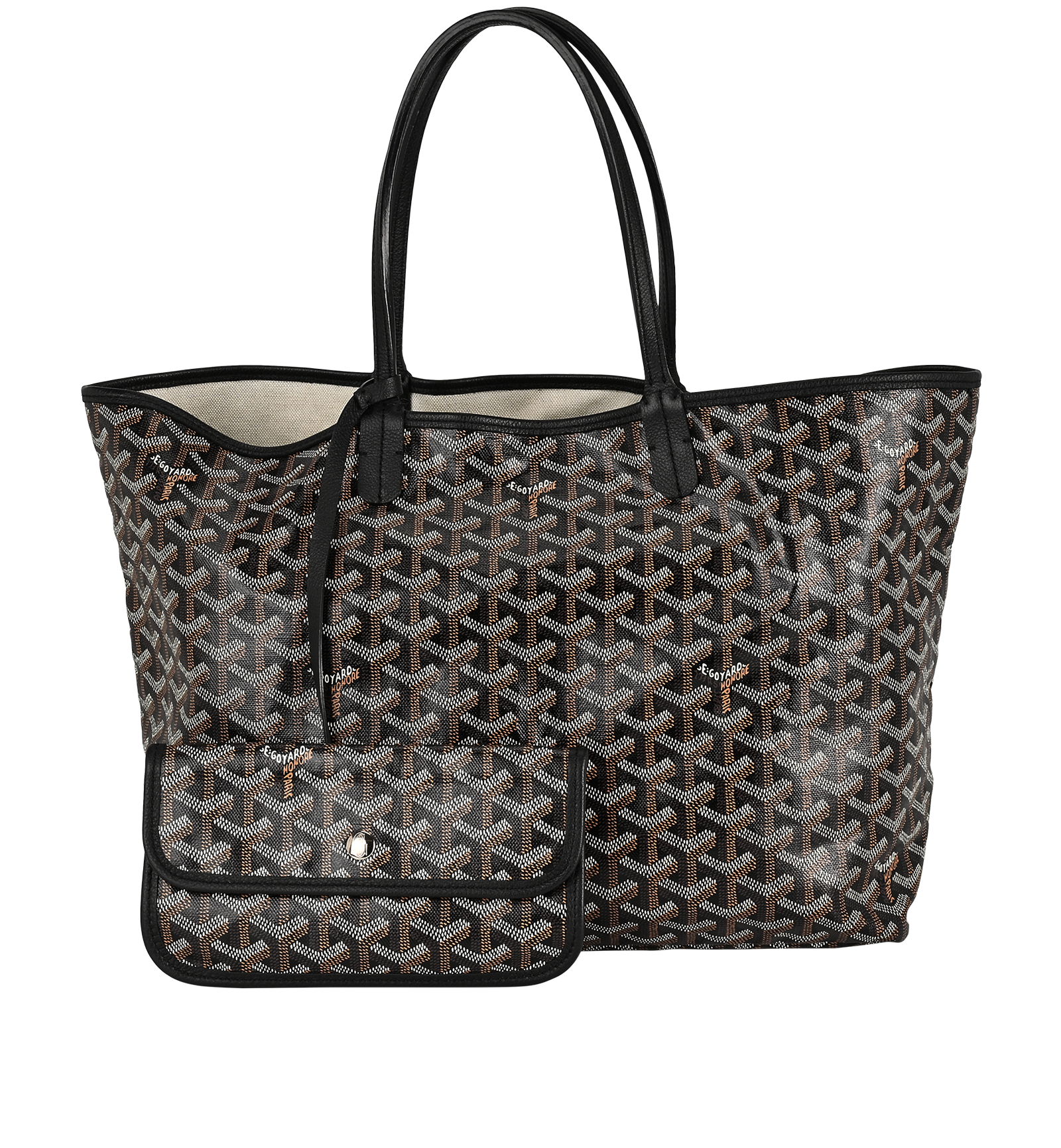 St Louis PM, &pound;1,700, Handbags, Black/Brown, Canvas, Other view